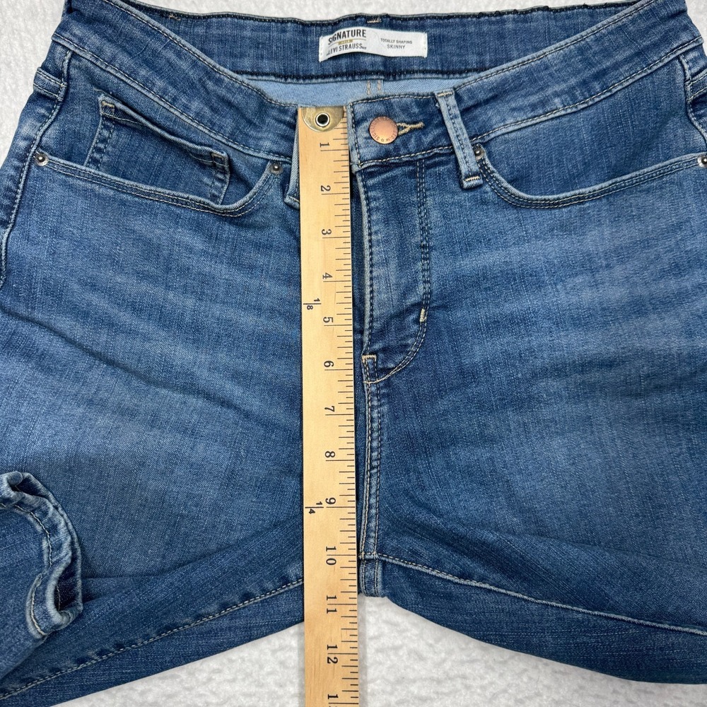 Levi's Totally Shaping Skinny Jeans Women’s Size 10 Petite - Picture 8 of 10
